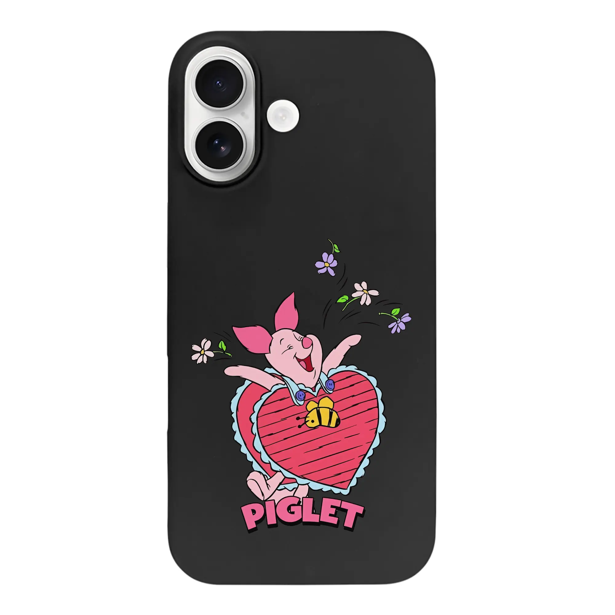 プーさん グッズ ピグレット - iPhone 17 シリーズ シリコンケース 薄型 耐衝撃 指紋防止 ソフトタッチカバー 精密フィット 傷防止 保護ケース iPhone 17/17 Air/17 Pro/17 Pro Max 対応